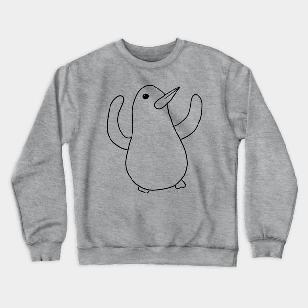 Penguin Crewneck Sweatshirt by ranchdressing